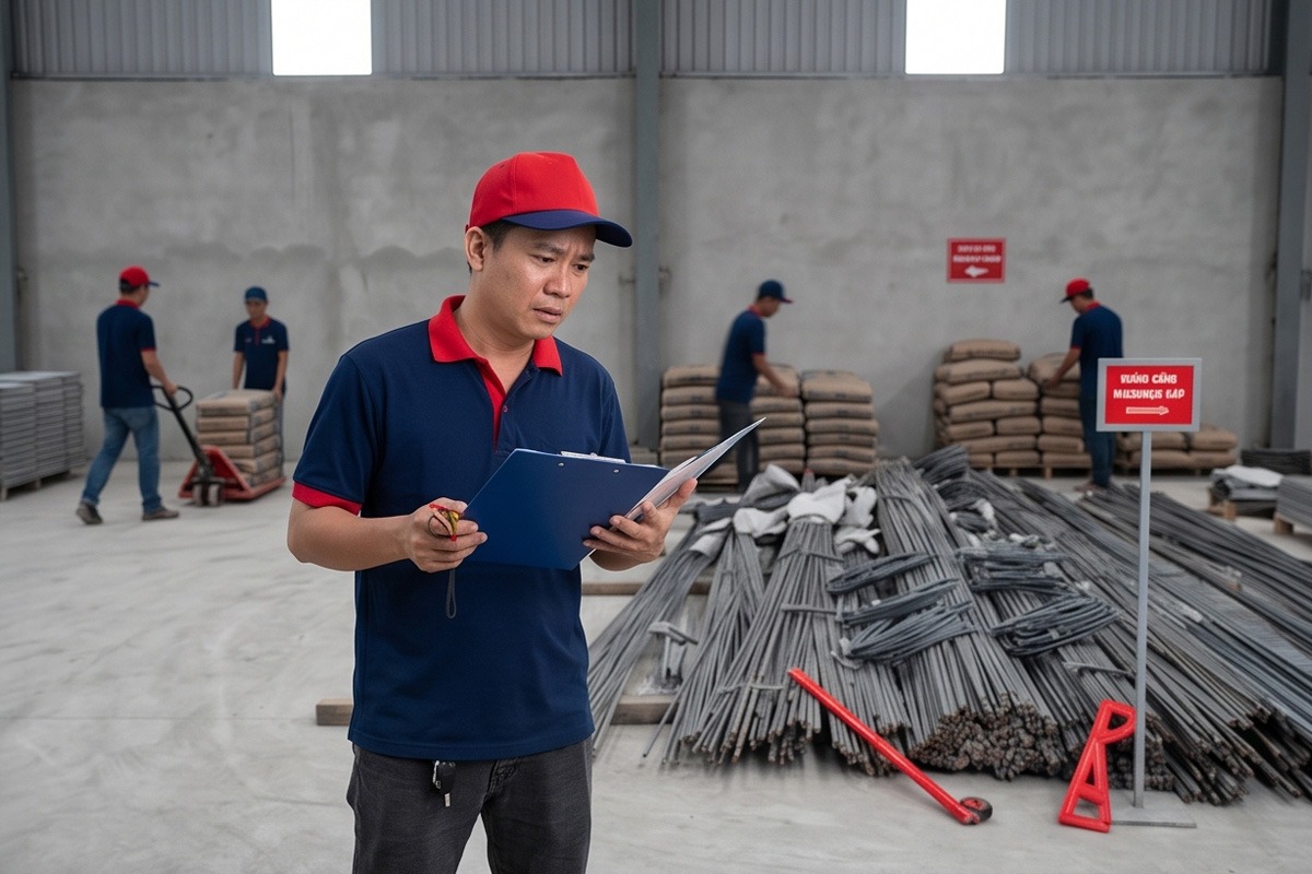Vật tư xuất nhiều hơn dự toán… nhưng không ai thấy ngay