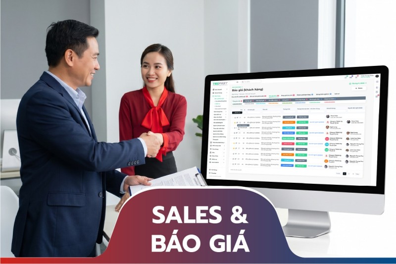 Một khách hàng đi xuyên suốt từ cơ hội → công trình → tiền thật